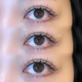 マツエク・マツパ Mell Yuuna ♡パリエク /束感のマツエク・マツパデザイン