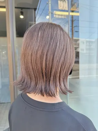 ミディアム 💎透明感カラー💎 🌈Kubo🌈のヘアスタイル