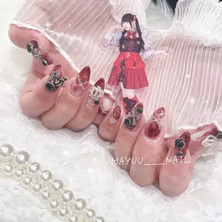 ネイル 🎀 Mayu 🎀痛ネイルのネイルデザイン