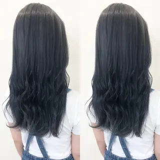 ロング カラー Hanna by W_SALONのヘアスタイル