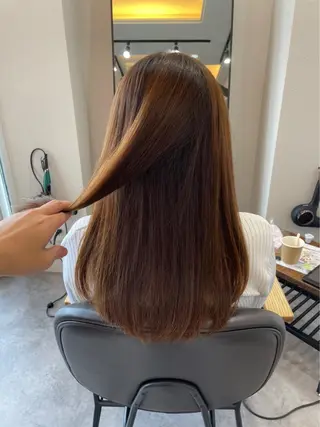 ロング ボブ/髪質改善/ soiナカジママドリのヘアスタイル