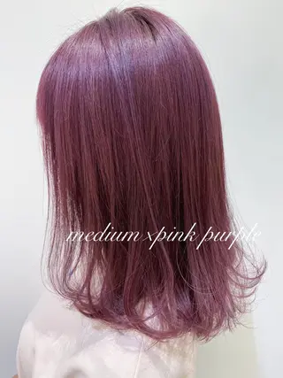 ミディアム カラー 横浜🍒カット エクステ/RIEのヘアスタイル