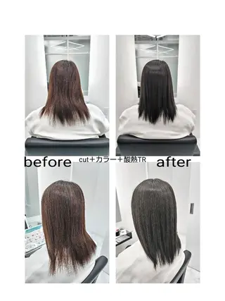 セミロング カラー 🌌髪質改善特化🌌 美髪💎齋藤玲子のヘアスタイル