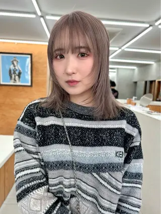 ショート カラー ブリーチ/似合わせ Kaito🦕/栄のヘアスタイル