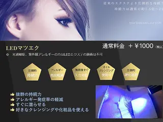マツエク・マツパ L・ヒヒアイラッシュ所属・L·ヒヒ アイラッシュのマツエク・マツパデザイン