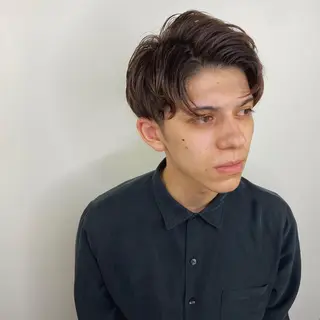 ショート カラー メンズ (h)wim ウィムのヘアスタイル