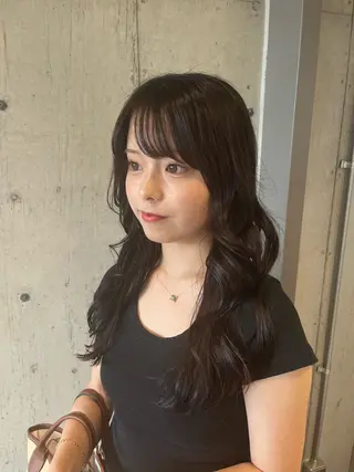 ロング カラー ヘアアレンジ 傷ませないカラー・ ボブ・リクト💥のヘアスタイル