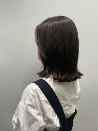 ミディアム カラー ✨透明感カラー✨ 🦖佐々木未来🦕のヘアスタイル