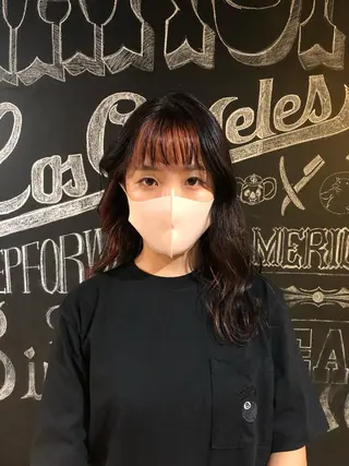 ロング the OSCAR所属・韓国ヘアスタイリスト Harukaのヘアスタイル