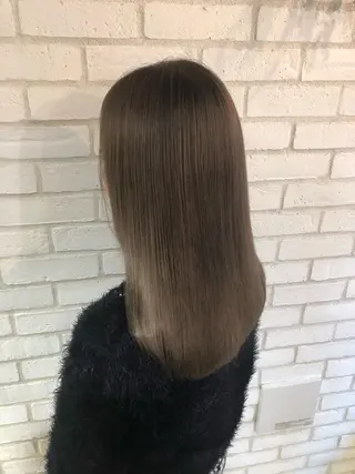 セミロング カラー パーマ ヘアアレンジ メンズ キッズ ネイル マツエク・マツパ 新宿/髪質改善/ 美髪矯正✨浅江通友のヘアスタイル