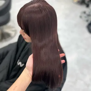 ロング カラー 🥀艶髪/似合わせ 暖色/まな🥀のヘアスタイル