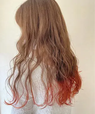 ロング カラー インナーカラー👾 Chibiのヘアスタイル