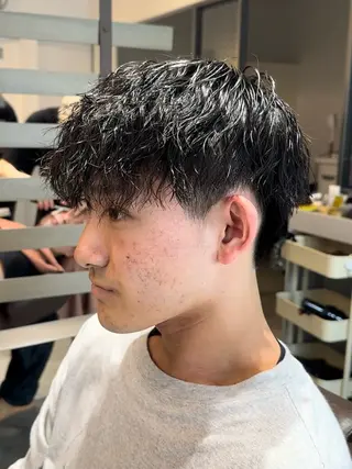 ショート Noisyle 北堀江店所属・韓国スタイル SHUNのヘアスタイル