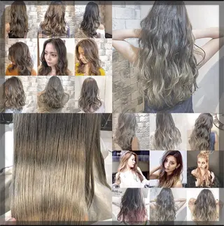 ロング カラー パーマ ヘアアレンジ マツエク・マツパ AUBE HAIRazul吉祥寺所属・綺麗な髪質にしたい方 限定🌈清水　祥のヘアスタイル