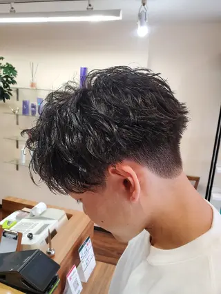 ショート パーマ NOSH七隈 / 艶 髪質改善/ヘッドスパのヘアスタイル