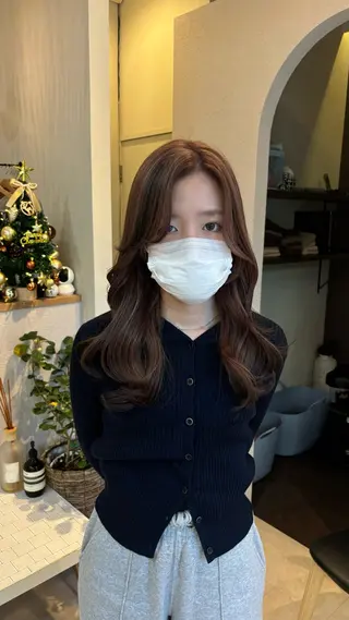 ロング Rinon所属・沖 真琴のヘアスタイル