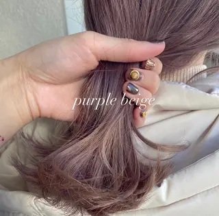 カラー マンツーマン施術🌷 透明感/HIKARIのヘアスタイル