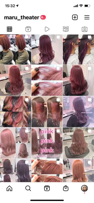 ロング カラー ヘアアレンジ 透明感/艶髪/💖 トレンドスタイル💖のヘアスタイル