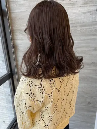 セミロング カラー ParveMix 🐾鳥取彩花のヘアスタイル