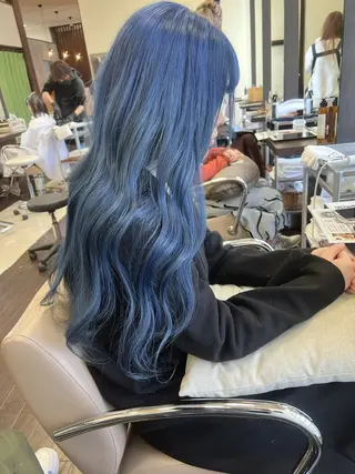 ロング カラー 具志 正太のヘアスタイル