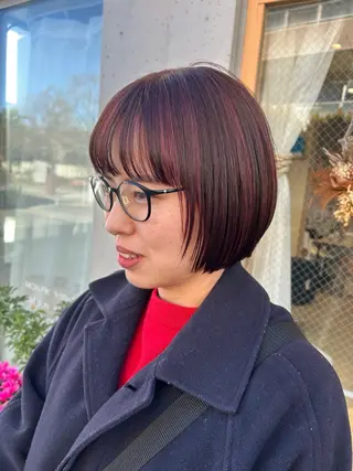 ショート カラー FOLK Akari /ショート/ボブ🐍のヘアスタイル