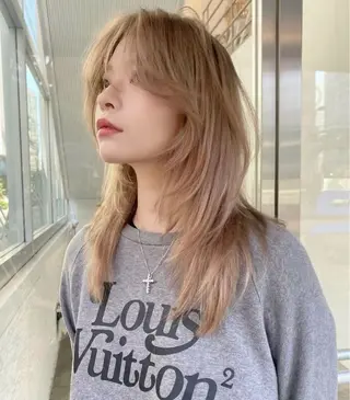 セミロング Miyuki ⭐︎men’scutのヘアスタイル