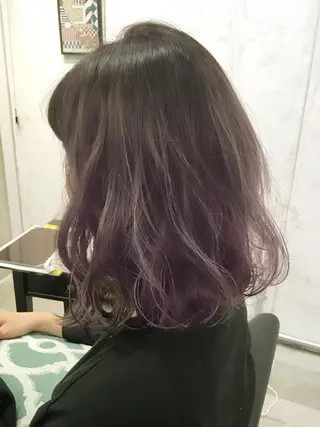 ミディアム LITTY所属・レイヤー/髪質改善 /山永圭介のヘアスタイル