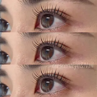 マツエク・マツパ Crescent Eye SHIMUのマツエク・マツパデザイン
