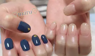 ネイル まるみ♡8/25- 31お休み🙇‍♀️のネイルデザイン