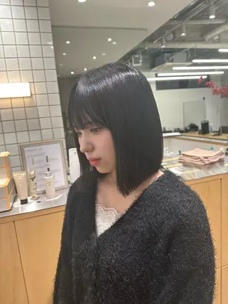 ミディアム 🍇透明感カラー/ カットひかる🍒のヘアスタイル