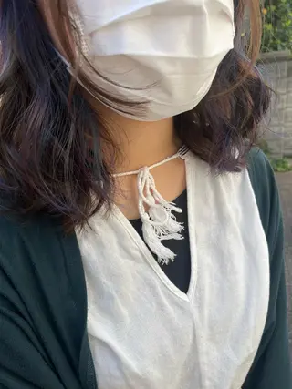 ミディアム カラー 原宿サロン代表 デザインカラー伊藤卓のヘアスタイル