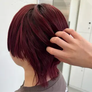 ミディアム カラー あすか JILLSTUDIOのヘアスタイル