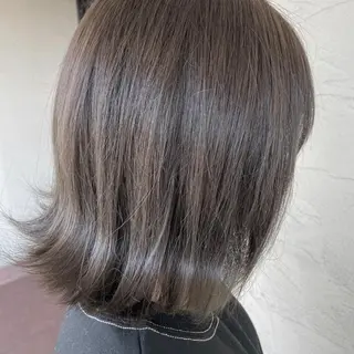 ミディアム 奥村 紘のヘアスタイル