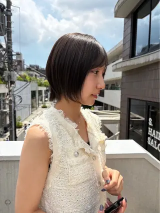 ショート s.hairsalon所属・🌸島村 菜々海🌸のヘアスタイル