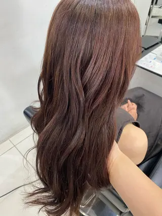 ロング カラー 小顔ショート🦋 八巻ちさとのヘアスタイル