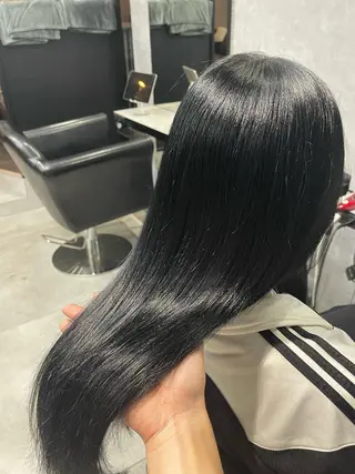 ロング カラー 原宿/プルエ ク/上品カラー/そらのヘアスタイル