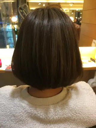 ショート カラー パーマ ヘアアレンジ メンズパーマの巨匠 鈴木純のヘアスタイル