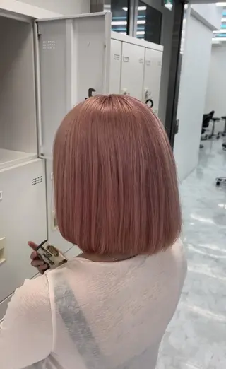 カラー kazuki🍑韓国 トレンド暖色🫗のヘアスタイル