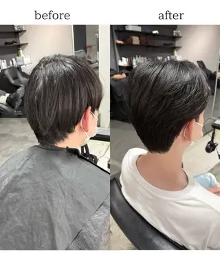 メンズ 大阪心斎橋/メンズ 骨格補正カット/せんのヘアスタイル