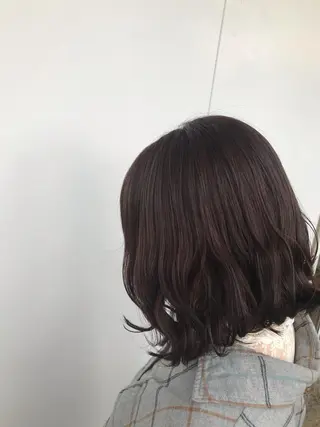 ミディアム 下條 真のヘアスタイル