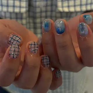 ネイル 個性派ニュアンス ネイル Nao.のネイルデザイン