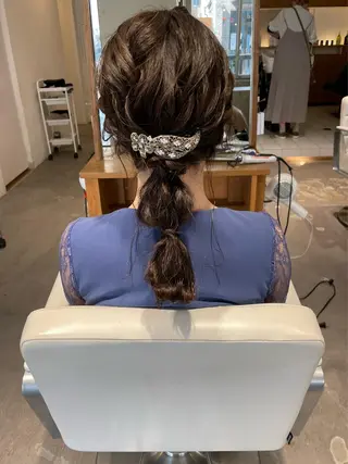 ヘアアレンジ ボブ/髪質改善/ soiナカジママドリのヘアスタイル