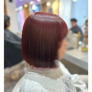 ショート カラー 🖤kana/艶髪/ 韓国風カラー🖤のヘアスタイル