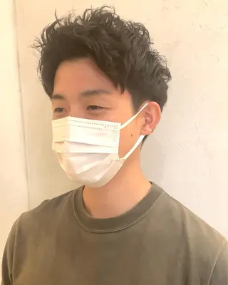 パーマ メンズ ima所属・メンズ大歓迎！ ima代表ニヘイのヘアスタイル