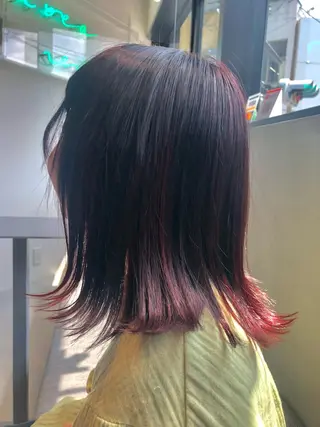 ミディアム カラー 🌐👽フクイ キララ🌎💎のヘアスタイル