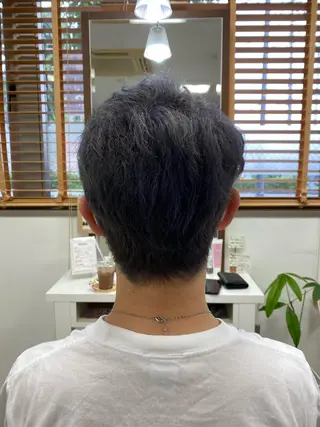 ショート メンズ Aloa登戸所属・武田 学のヘアスタイル