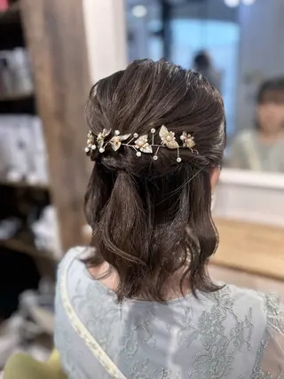 ヘアアレンジ 田中 萌心のヘアスタイル
