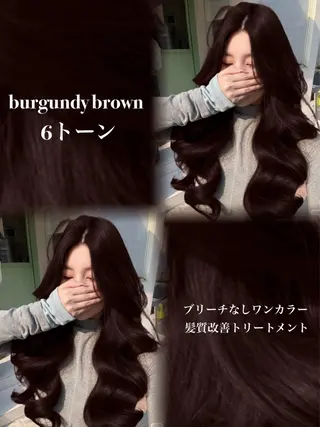 ロング カラー ヘアアレンジ 💗うる艶モテ髪 💗髪質改善✨🫧のヘアスタイル