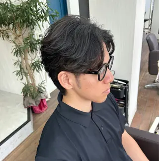 パーマ メンズ メンズパーマ✨ メンズカット聖のヘアスタイル