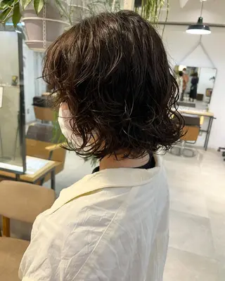 ミディアム パーマ お洒落パーマ/ボブ ❄️Tomoka❄️のヘアスタイル